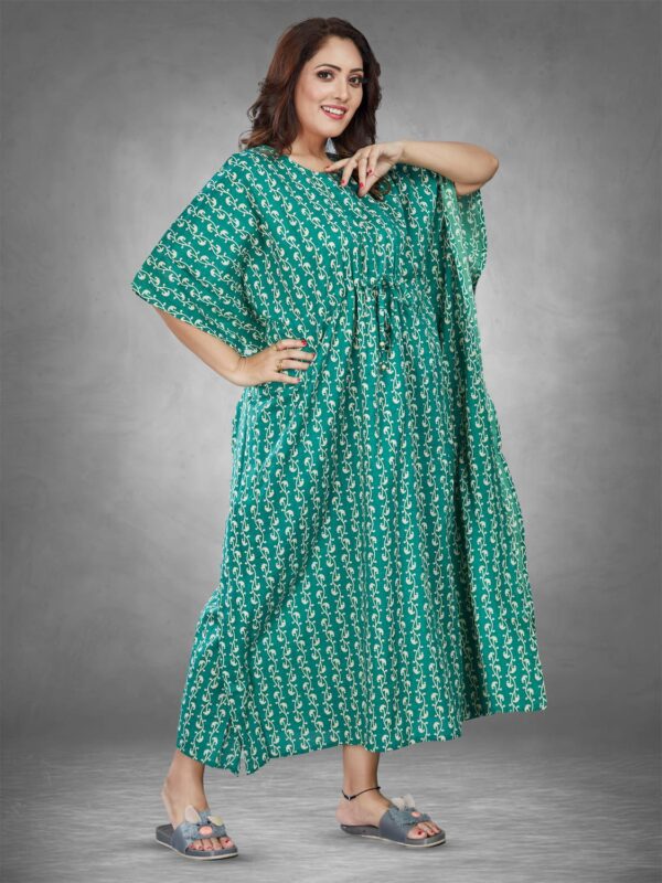 sanaa Women’s Ankle Length Elegant Printed Cotton Kaftan – EN-141
